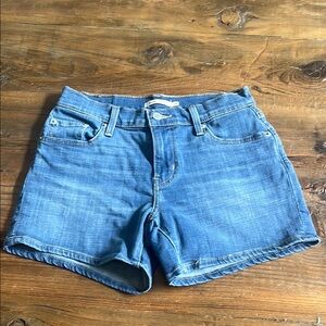 Blue Denim Women's Shorts